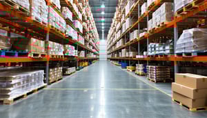Inventory is managed smartly in a warehouse